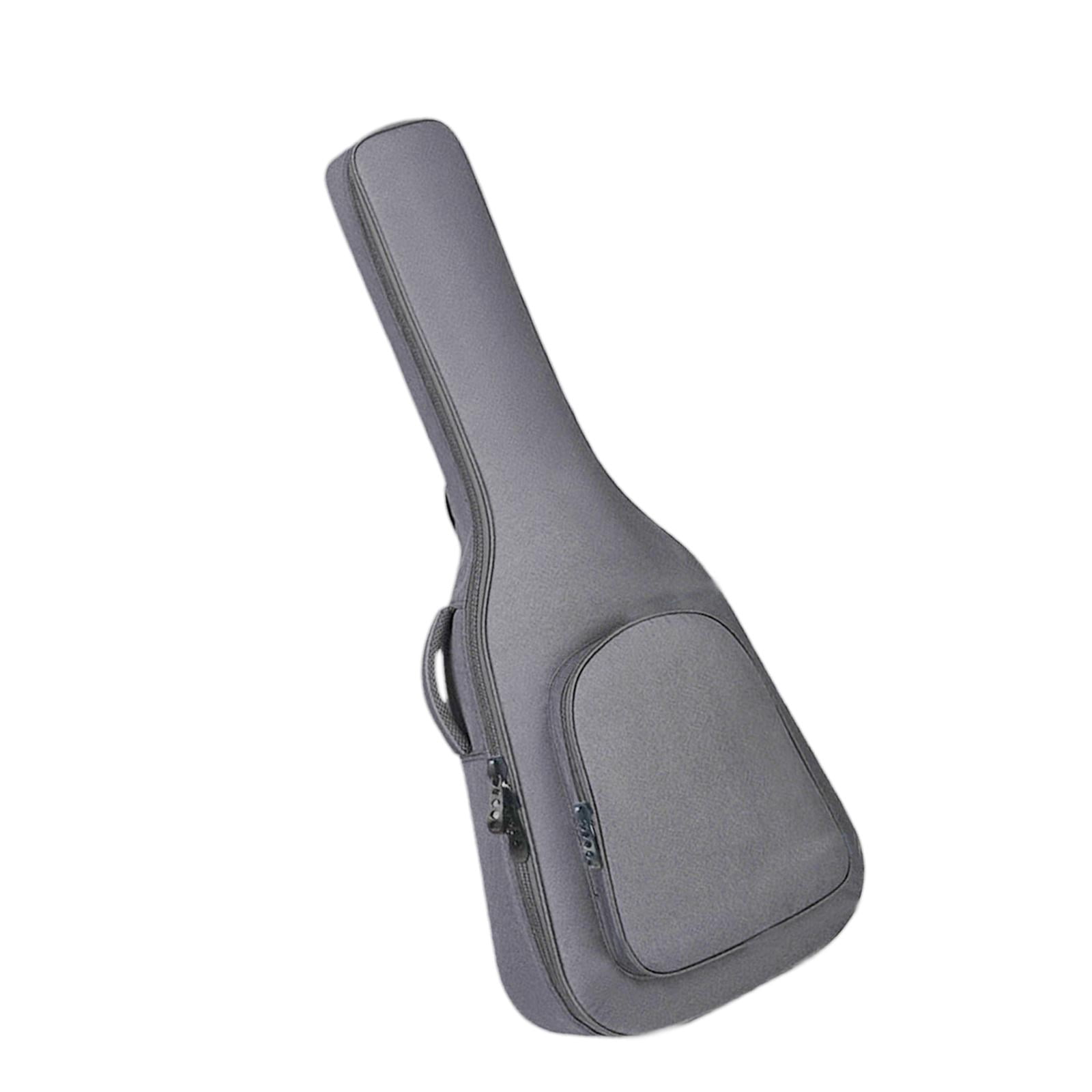LeeQinersw Acoustic Guitar Bag Full Size Backpack with Pocket Guitar Accessories Adjustable 39in