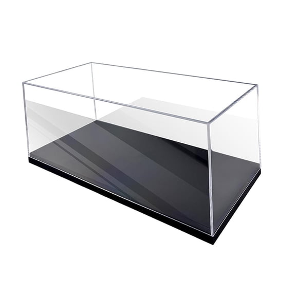 LeeQinersw Acrylic Display Box Collection Display Stand Showcase Clear Stackable Protective