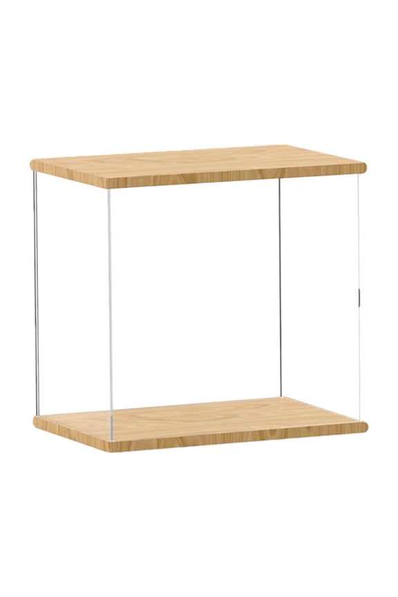 Acrylic Display Case Box Organizer Dustproof Protection for Collectibles Holder 15x15x18cm