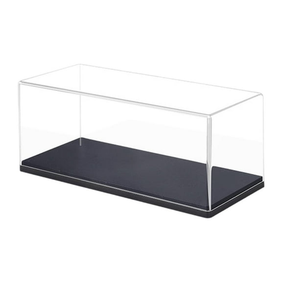 LeeQinersw Acrylic Model Car Display Case Transparent 1/32 Protection Organizer Storage Box