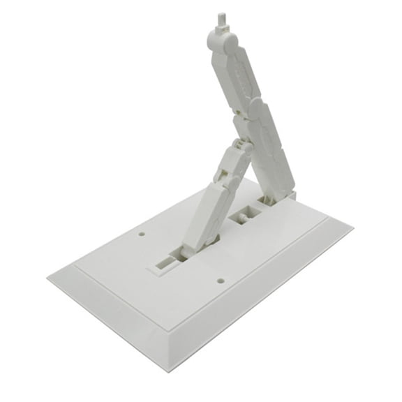LeeQinersw Action Figure Display Stand Base Sturdy Model Stand Display Holder for 6" Action White