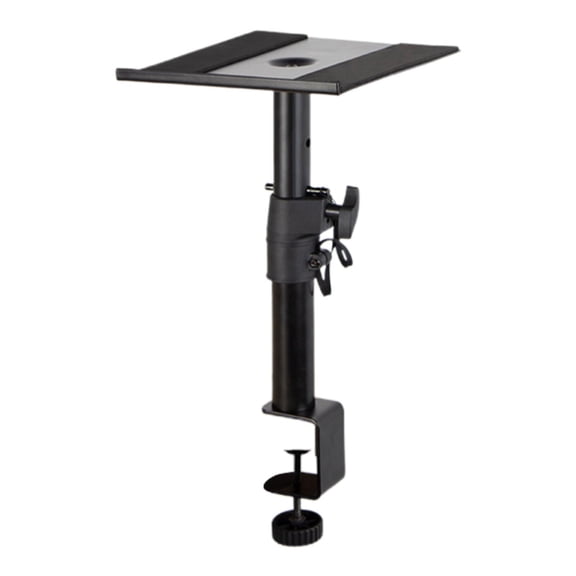 LeeQinersw Adjustable Height Easy to Use Rack Stable Speaker Stand Studio Monitor Stand for With C Clamp