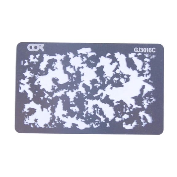 LeeQinersw Airbrush Templates and Stencils 1/72 1/48 1/32 1/35 Model Scenery Tabletop Decor Style C
