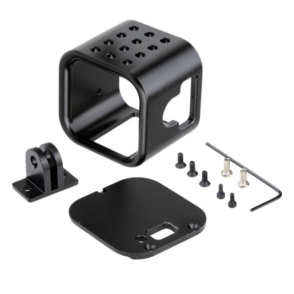 LeeQinersw Aluminium Alloy Housing Frame Case Shell Mount Holder for GoPro Hero 4 5 Session Black
