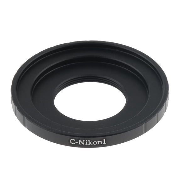 LeeQinersw Aluminium Alloy Lens Mount Adapter Converter for C-Mount Lens to for for Nikon 1
