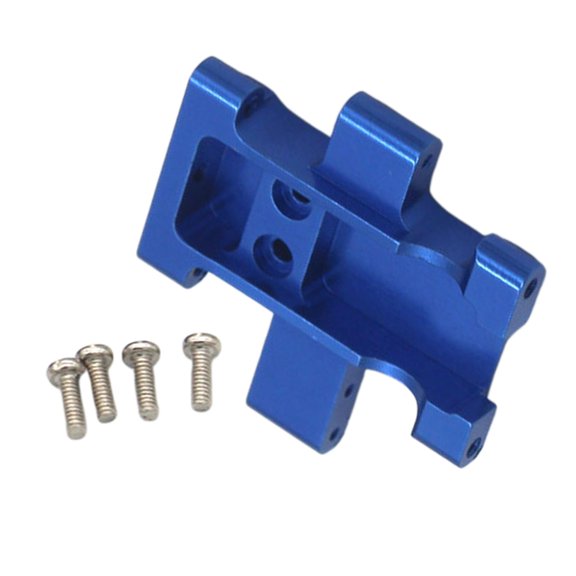 LeeQinersw Aluminum Center Skid Transmission ,Center Frame Transmission , 1/18 RC blue