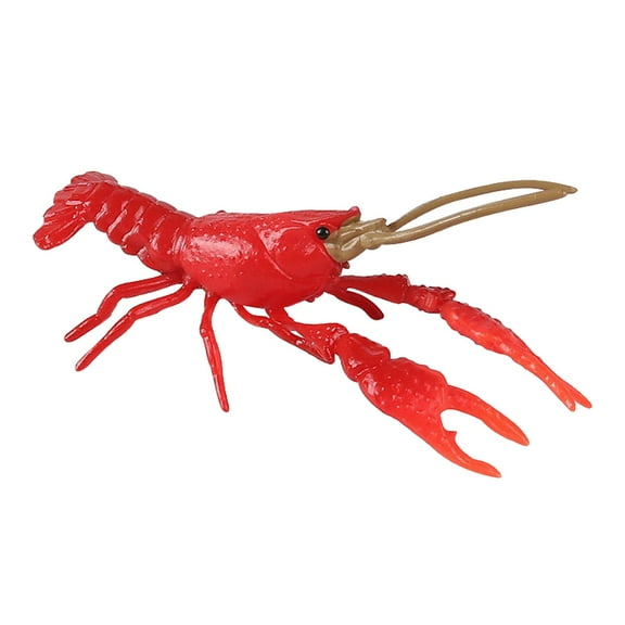 LeeQinersw Animal Figurines Mini Figurines Models for Children Desktop Decor Crawfish