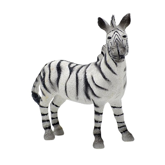 LeeQinersw Animal Figurines Simulation Animals Desktop Decor Birthday Gifts Preschool Ages Zebra