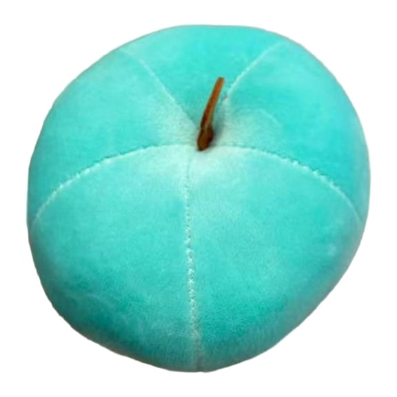 LeeQinersw Apple Plush Toy Dia 10cm Home Decoration Lovely Gift Stuffed Fruit for Christmas Blue