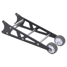 LeeQinersw Assembly Tail Wheel Wheelie Bar Slash 2WD 1:10 Scale RC Car Modification Upgrade