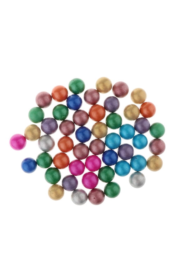 Assorted Color Glass Marbles, Pack of 90Pieces, Vase Fillers Decor, Marble Games