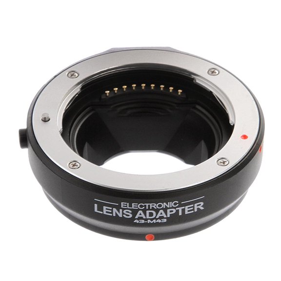 LeeQinersw Auto Focus Len Adapter for Four Thirds 4/3 Lens to Micro4/3M 4/3Panasonic Camera