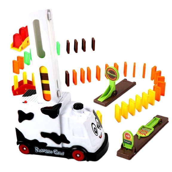 LeeQinersw Automatic Brick Blocks Laying Toy Train Car Set Xmas Gift For Kids Children