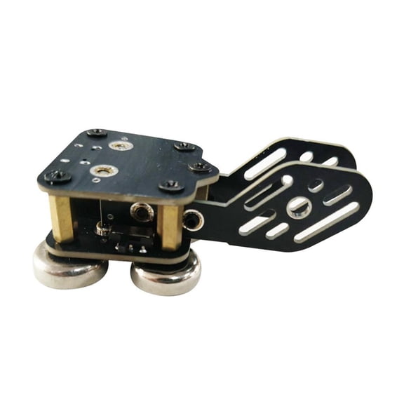 LeeQinersw Automatic Morse Key 3.5mm Standard Stereo Brass Double Paddle Morse Practice Key