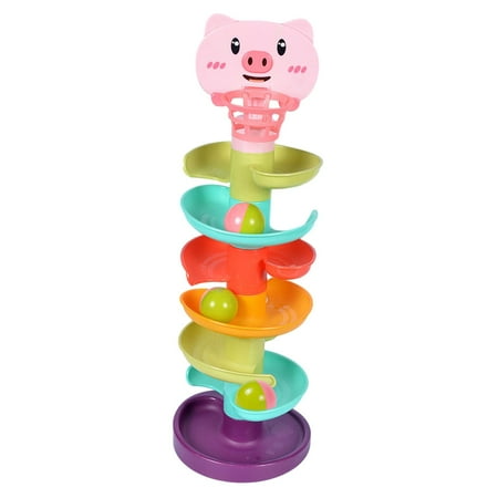LeeQinersw Ball Race Run Ramp And Ball Toy, Fine Motor Skills, Rolling Ball, Whirling Toy, Children's Toys, Gifts , 7 layer