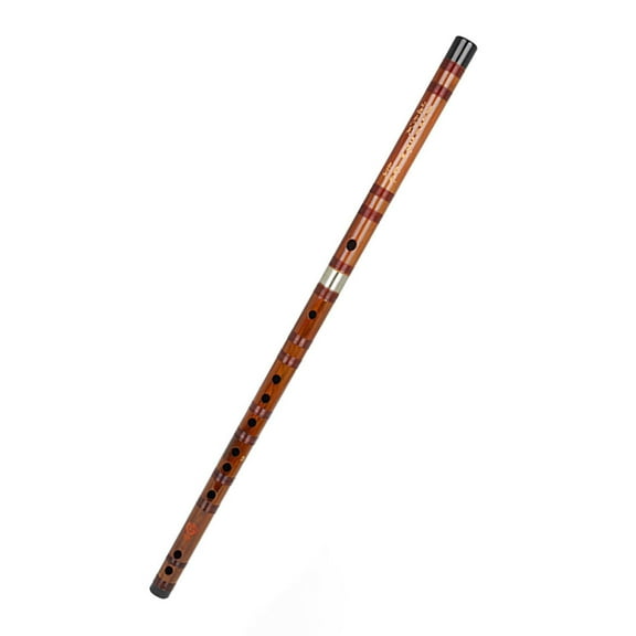 LeeQinersw Bamboo Flute Handmade Polished Professional for Orchestra Musical Instrument for Key of D