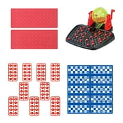 LeeQinersw Bingo Lotto Game Lucky Ball Machine Reusable Portable Bingo Fortunate Number for