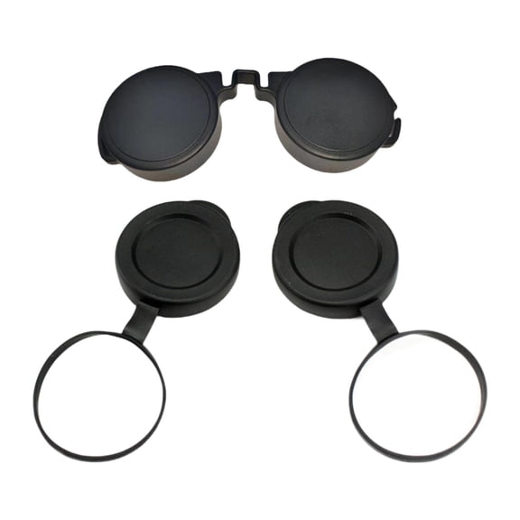 LeeQinersw Binocular Lens Cap 10x42 Sturdy Replace Parts Portable Binocular Accessories