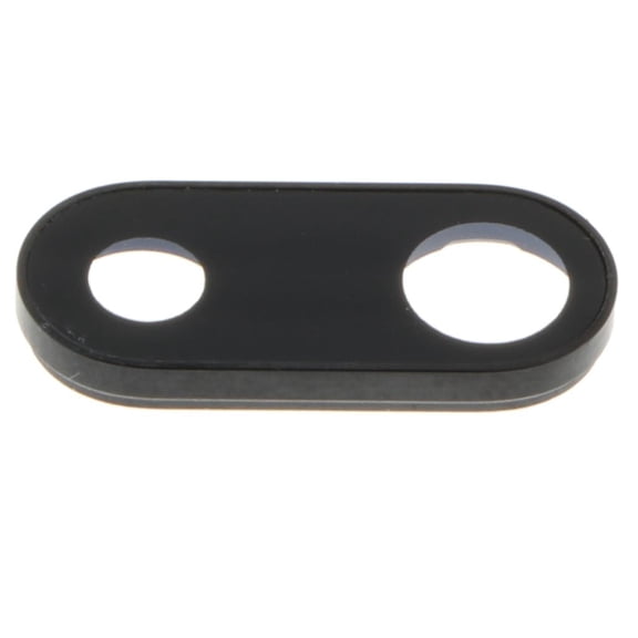 LeeQinersw Black Back Camera Glass Lens Cover Frame Replacement Parts, for iPhone 7 Plus