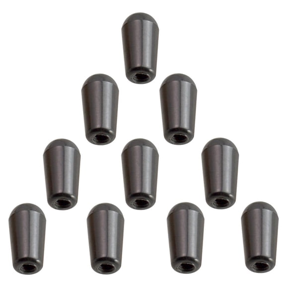 LeeQinersw Black Toggle Switches Knobs for Les Paul/Epiphone Guitar Replacement Parts