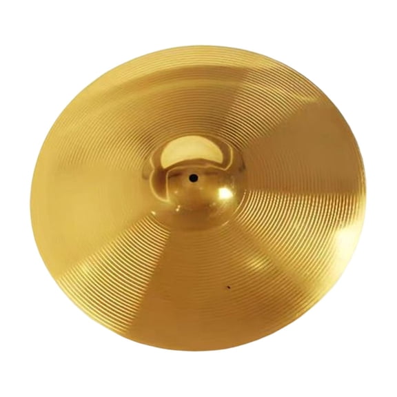 LeeQinersw Brass Crash Cymbal Drum Traditional Cymbal for Beginner Drum Players Performance 8inch