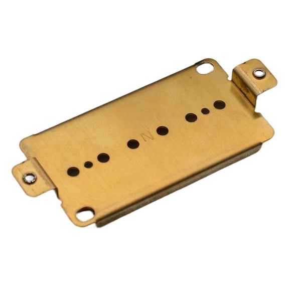 LeeQinersw Brass Humbucker Pickup Baseplate for 6 String Electric Guitar Musical Instrument 52MM BRIDGE