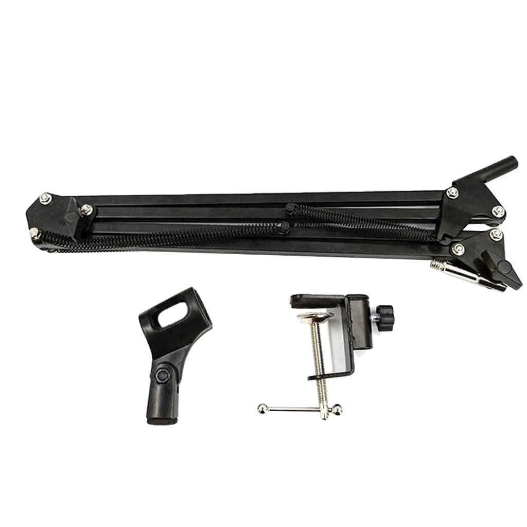 LeeQinersw Broadcasting Record Condenser Microphone Stand Adjustable Mic Bracket NB-37