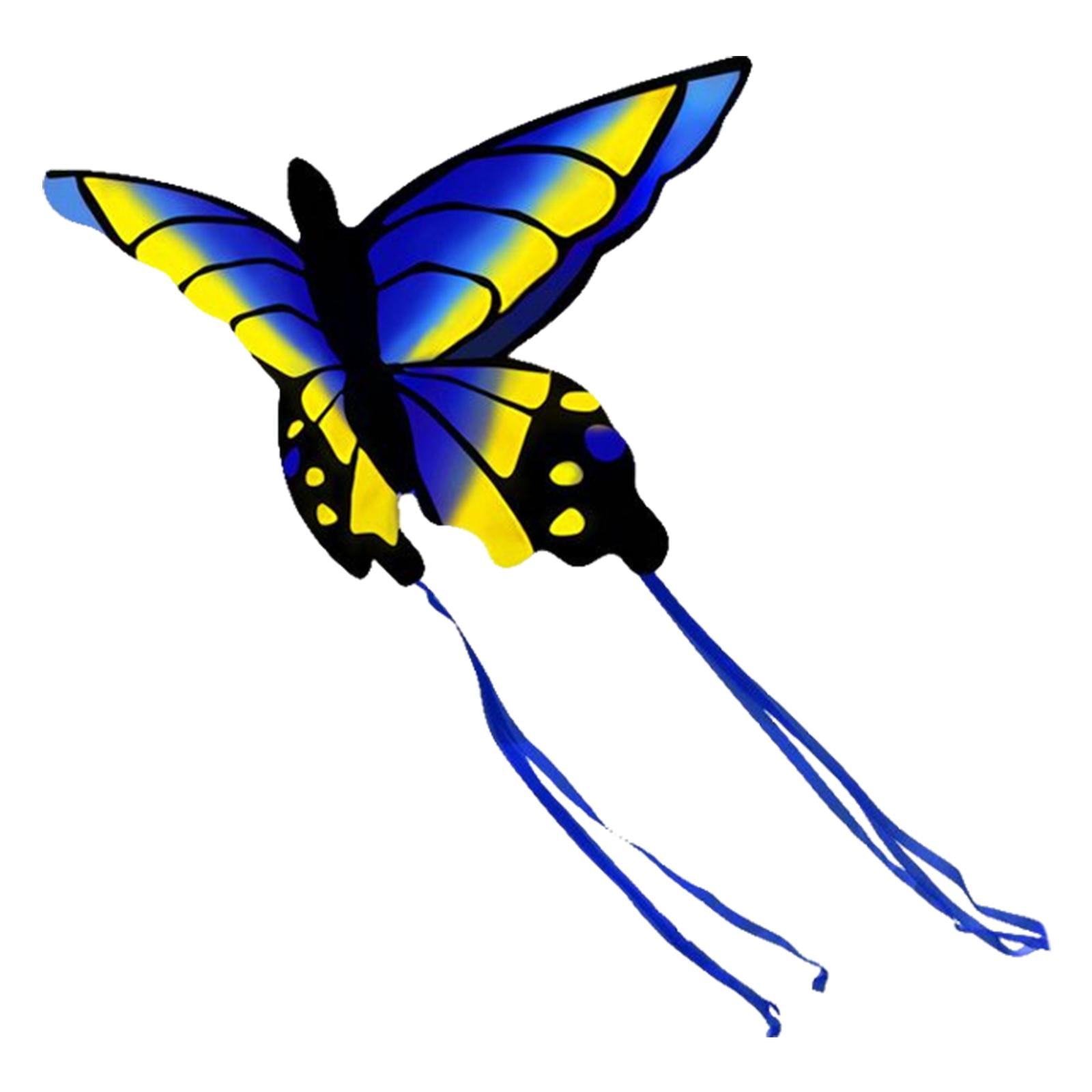 LeeQinersw Butterfly Kite Outdoor Sports Flying Toys Colorful Easy for Kids Gift styleB