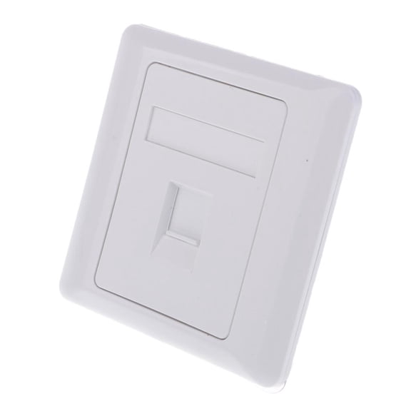 LeeQinersw CAT 6 RJ45 network socket simple data socket surface-mounted LAN DSL socket wall