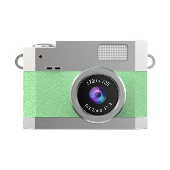 LeeQinersw CCD Camera 0.96 inch Display Screen Accessory Mini for Travel Students Beginners Green