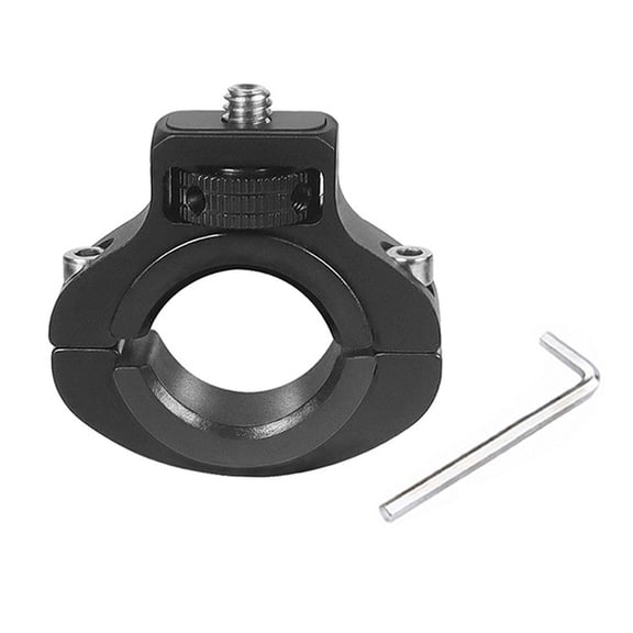 LeeQinersw Camera Handlebar Mount Adapter Adjustable Mount Holder for Bicycle Camera Phones Black