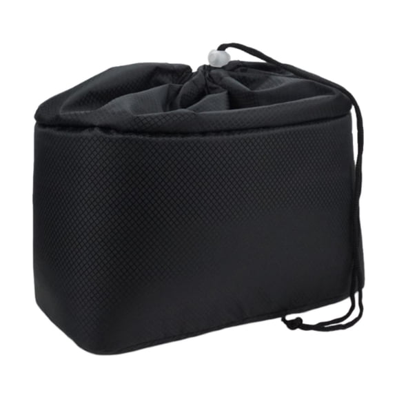 LeeQinersw Camera Insert Bag Shockproof Portable Inner Bag Storage Pouch for Mirrorless black