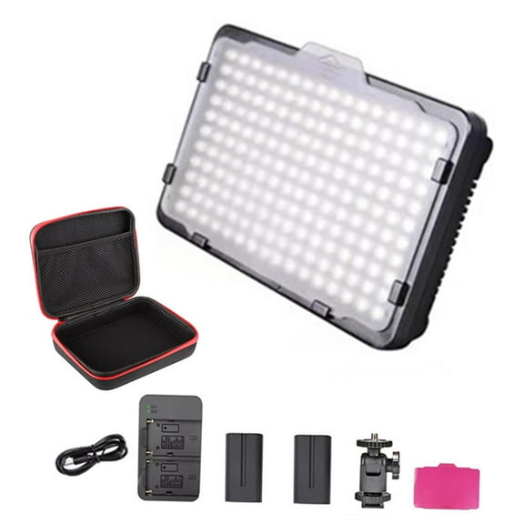 LeeQinersw Camera Light Wedding Photography Light, Dimmable Adjustable DSLR Video Light for Style D