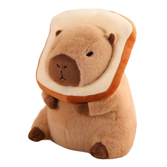 LeeQinersw Capybara Stuffed Toy Plush Capybara Doll Home Decor 53cm Soft Capybara Plush Toy Toast