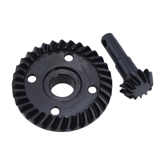 LeeQinersw Car Differential Gear 1 Piece Precision Machined Steel Axle Ring Pinion Gear Set 33T 12T