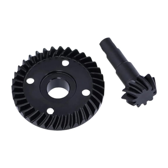 LeeQinersw Car Differential Gear 1 Piece Precision Machined Steel Axle Ring Pinion Gear Set 35T 10T
