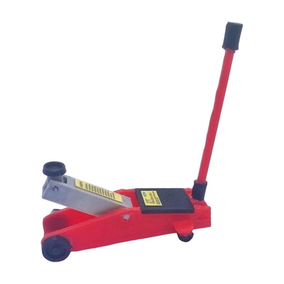 LeeQinersw Car Lift Tool Model 1/18 Crafts Realistic Display Ornament Cars Toys Miniature Sculpture for Repair Shop Garage Auto Mechanic red