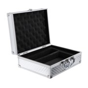 LeeQinersw Carrying Case Mic Bag EVA Interior Hard Shell Guide System Shockproof for Travel 20x25.4x9.7cm