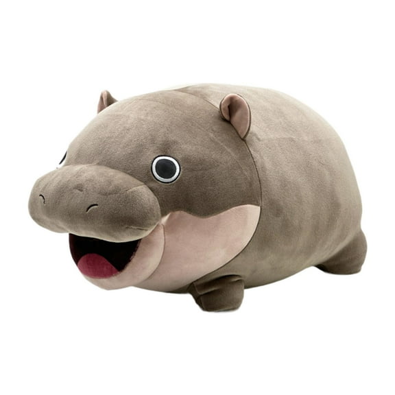 LeeQinersw Cartoon Hippo Plush Toy Hugging Toy Hippo Doll Home Decor Stuffed Animals Plush Large