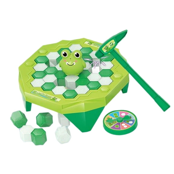 LeeQinersw Cartoon Ice Breaking Kids Toy Fine Motor Skills Early Learning for Kids BIrthday Frog