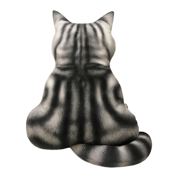 LeeQinersw Cartoon Stuffed Cat Toys Cat Cushion Car Decoration Collectible Sleeping Hugging back 43cm