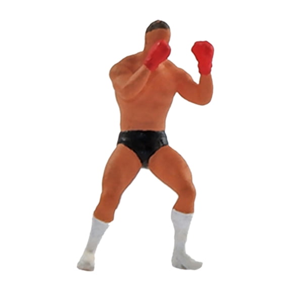 LeeQinersw Character Figurine Collection Desk Decoration Hand Painted for Photography Props Red