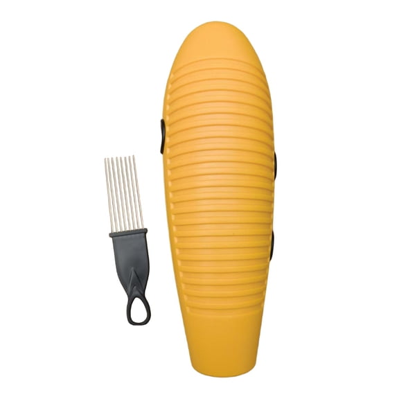 LeeQinersw Children's Guiro Instrument, Early Educational Toy, Latin Percussion Musical Yellow
