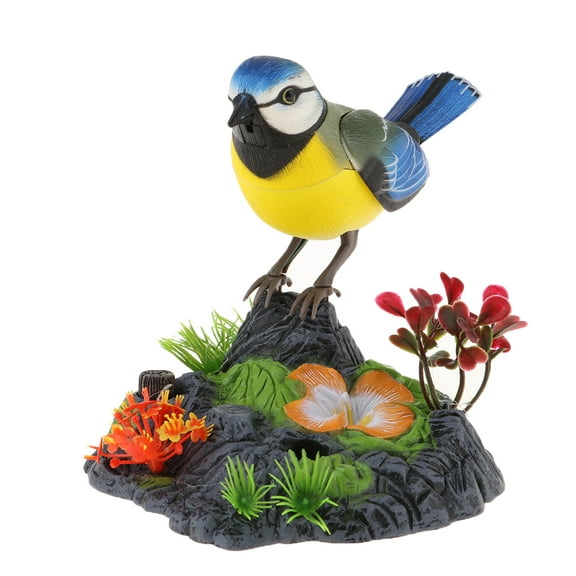 LeeQinersw Chirping Dancing Bird with Motion Sensor Activation, Singing Chirping Birds Toy Voice Control Sounds Movements