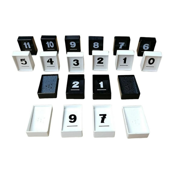 LeeQinersw Classic Number Board Game Mahjong Game Password Game for 2-4 Player Party Favors