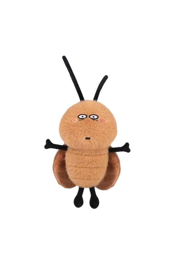 Cockroach Plush Toy, Stuffed Animal, Cartoon, Room Decoration for Kids and Teens white eyes