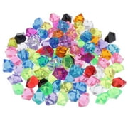LeeQinersw Colorful Pirate Gemstones w/ Plastic Gold Coins Pirates Party Game Play Set Toys D