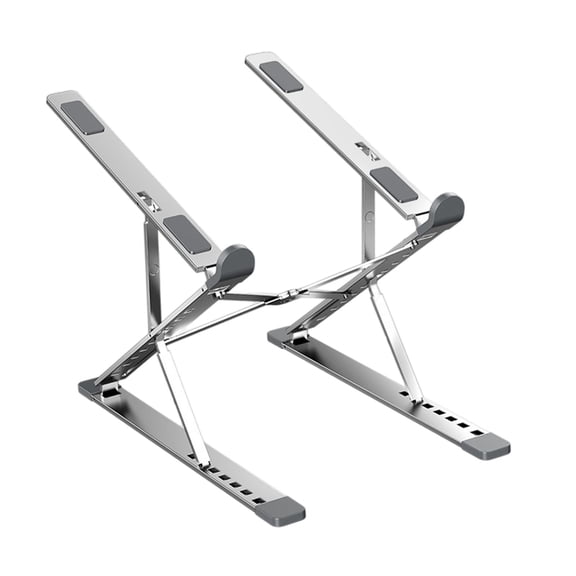 LeeQinersw Computer Stand 7+8 Gear Laptop Bracket Stored 2 Layer Height Portable Adjustable silver