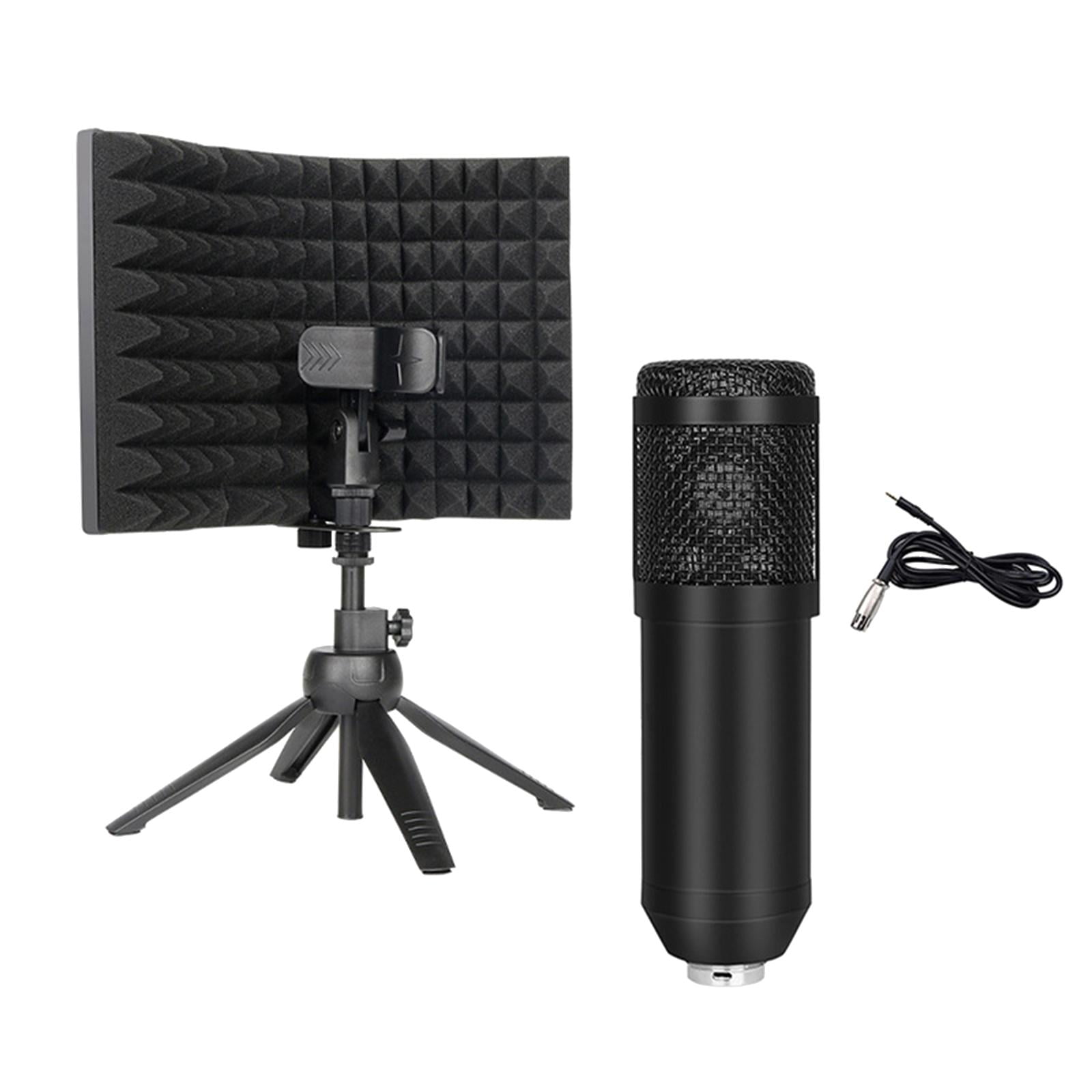 LeeQinersw Condenser Microphone Bundle Cardioid Mic Audio Cable Set of 5 PC for Windows XLR XLR Line