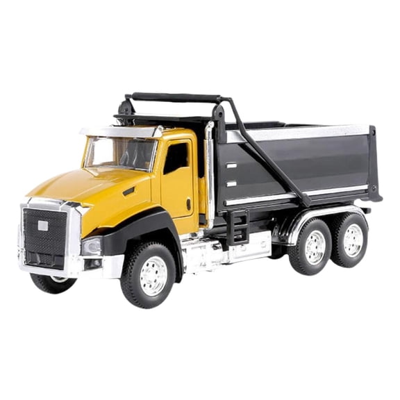 LeeQinersw Construction Vehicle Small Concrete 1/50 1:50 Auto Alloy Transporter Decoration Cement Dump Truck